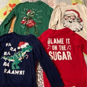 Bundle of 4 Christmas Shirts
